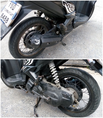 Yamaha MIO MX 125i จด2558 /Honda sonic 125 สตาร์ทมือ ล้อแม็ก ภาษี พรบ.กค.2563