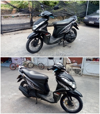 Yamaha MIO MX 125i จด2558 /Honda sonic 125 สตาร์ทมือ ล้อแม็ก ภาษี พรบ.กค.2563
