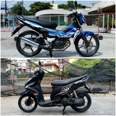 Yamaha MIO MX 125i จด2558 /Honda sonic 125 สตาร์ทมือ ล้อแม็ก ภาษี พรบ.กค.2563