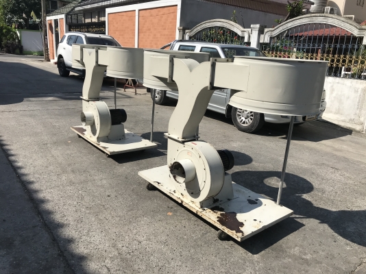 ขายโบลเวอร์ดูดฝุ่น KO-TING 5HP. 380V made in Taiwan โครงสร้างแข็งแรงพร้อมล้อเลื่อนเคลื่อนย้ายสะดวก (ไม่มีถุงเก็บฝุ่น) ใช้ในงานดูดฝุ่น ดูดขี้เลื่อย สภาพสวย พร้อมใช้งาน มี 2ชุดครับ ราคาชุดละ 9,800 บาท