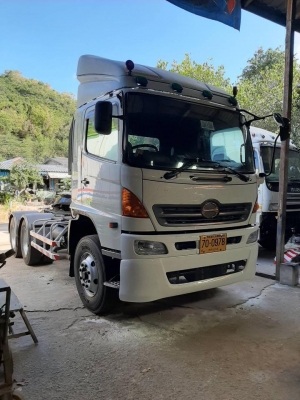 Hino 320 แรง ปี 50 สิบล้อหัวลาก รถสวยเดิมบาง ไม่เคยเกิดอุบัติเหตุ ยางดี พร้อมใช้งาน Hino 320 แรง ปี 50 สิบล้อหัวลาก รถสวยเดิมบาง ไม่เคยเกิดอุบัติเหตุ ยางดี พร้อมใช้งาน
