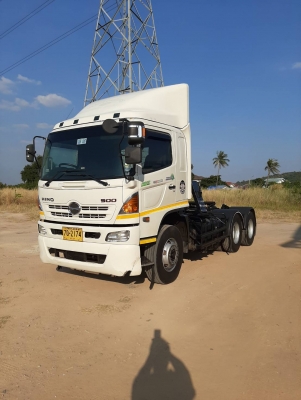 Hino 380 แรง ปี 58 สิบล้อหัวลาก รถสวยเดิมๆ ยางเต็มทุกเส้น ทะเบียนพร้อม