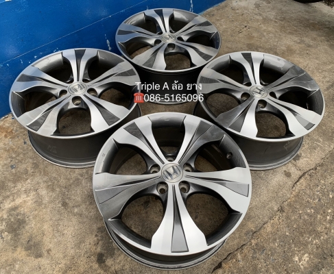 ล้อแม็ก 5รู114 Honda CRV G4 ขอบ 18 สีเทาปัดเงา