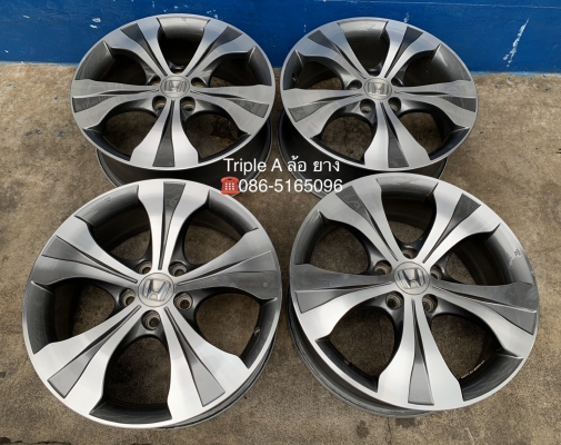 ล้อแม็ก 5รู114 Honda CRV G4 ขอบ 18 สีเทาปัดเงา