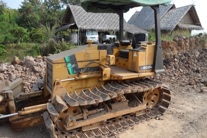 BD2F รถดันดิน Mitsubishi ซื้อเก่านอกมา @350,000฿ เอกสารอินวอย ดูแล้วสนใจโทรหาครับ ☎ 081-989-1989+ ID LINE :rangrayong