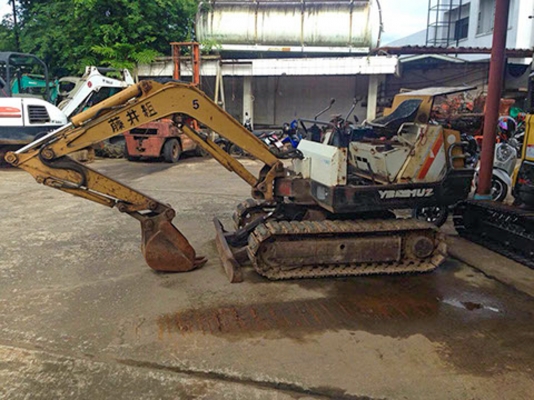 รถขุด Yanmar รุ่น YB221UZ ขนาด 2 ตัน มือสอง 