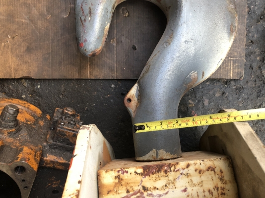 ตะขอเครน hook ใหญ่ ตะขอเครน hook ใหญ่