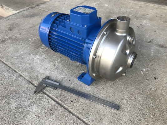 ขายปั๊มน้ำหัวปั๊มสแตนเลสแรงดันสูง Ebara 2HP. 380V made in Italy สภาพสวยใหม่มาก หมุนนิ่ม พร้อมใช้งาน ขายปั๊มน้ำหัวปั๊มสแตนเลสแรงดันสูง Ebara 2HP. 380V made in Italy สภาพสวยใหม่มาก หมุนนิ่ม พร้อมใช้งาน