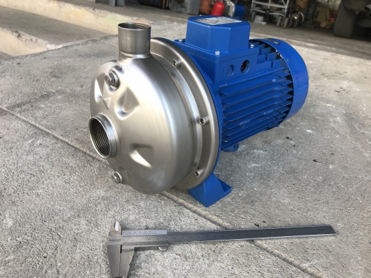 ขายปั๊มน้ำหัวปั๊มสแตนเลสแรงดันสูง Ebara 2HP. 380V made in Italy สภาพสวยใหม่มาก หมุนนิ่ม พร้อมใช้งาน ขายปั๊มน้ำหัวปั๊มสแตนเลสแรงดันสูง Ebara 2HP. 380V made in Italy สภาพสวยใหม่มาก หมุนนิ่ม พร้อมใช้งาน