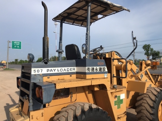 ขายรถตักล้อยาง KOMATSU 507 (3,XXX ชั่วโมง) นำเข้าเองจากญี่ปุ่น สภาพสวยพร้อมใช้ มีVDOการทำงานครับ