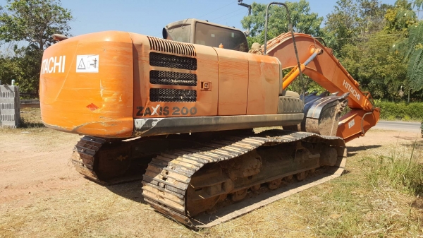 ขาย แบคโฮ HITACHI ZX200-5G รถออกห้างมือเดียวปี 57 ใช้งาน 10,000 ชม. รถเดิมสวยเต็มทุกระบบ เล่มทะเบียนครบ