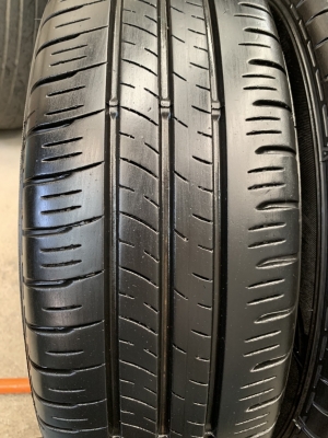 ล้อแม็ก Mazda 2 ขอบ 15 สีดำ มิดไนท์ พร้อมยาง 185-65-15 Dunlop ปี 18 แม็กสวย ดอกยางหนาปึก