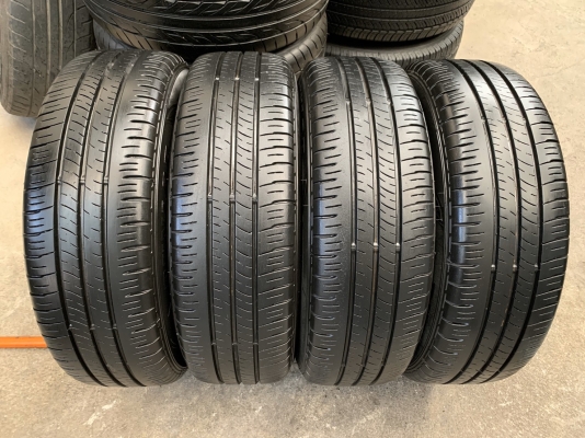 ล้อแม็ก Mazda 2 ขอบ 15 สีดำ มิดไนท์ พร้อมยาง 185-65-15 Dunlop ปี 18 แม็กสวย ดอกยางหนาปึก