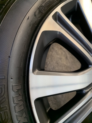 ล้อแม็ก Honda City ตัวท็อป ขอบ 15 พร้อมยาง 175-65-15 Michelin ปลายปี 17 ล้อสวย ดอกยางหนา