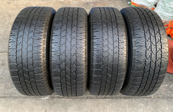 ล้อแม็ก Toyota Revo ขอบ 17 พร้อมยาง 265-65-17 Bridgestone ปลายปี 18