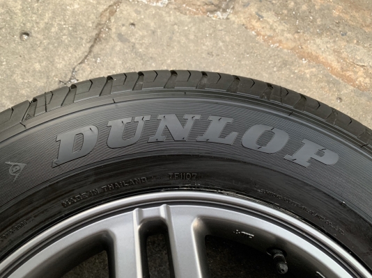 ล้อแม็ก ISUZU 1.9 Blue Power X-Series ขอบ 16 (ลายดาว) พร้อมยางใหม่ป้ายแดง 215-70-16 Dunlop ปี 19 สวยๆ