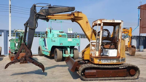 ขายด่วน195,000บาทรถแบคโฮมิสซูฮานิคMS50หนัก5ตันติดตัวหนีบมาพร้อมบุ้งกี้2ใบรถแบคโฮมิสซูฮานิคเครื่อง4สูบดีปั่มแรงรถนอกเพิ่งนำเข้ามาใหม่ยังไม่เคยใช้งานในเมืองไทยเลย