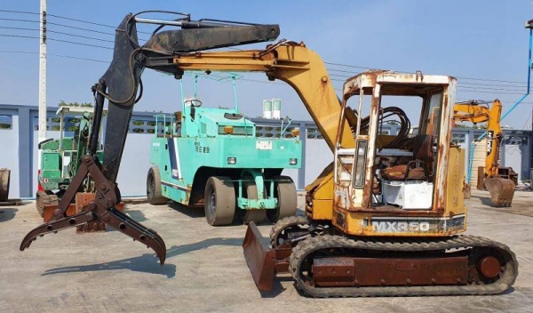 ขายด่วน195,000บาทรถแบคโฮมิสซูฮานิคMS50หนัก5ตันติดตัวหนีบมาพร้อมบุ้งกี้2ใบรถแบคโฮมิสซูฮานิคเครื่อง4สูบดีปั่มแรงรถนอกเพิ่งนำเข้ามาใหม่ยังไม่เคยใช้งานในเมืองไทยเลย