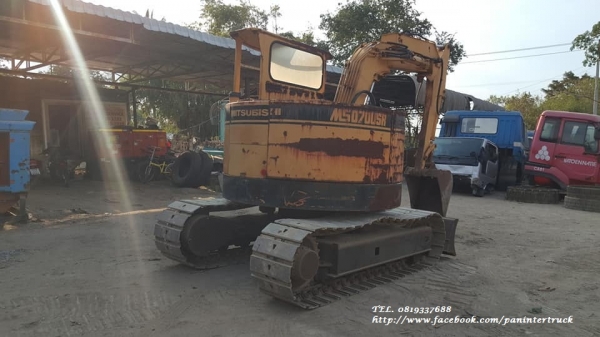 มหกรรม ลดล้างสต๊อค!!FROM JAPANรถขุด MITSUBISHI -MS070USR-8 /เทียบเท่ารถ 6ตัน*/แทรคเหล็ก(แข็งแรง, แข็งแกร่ง)