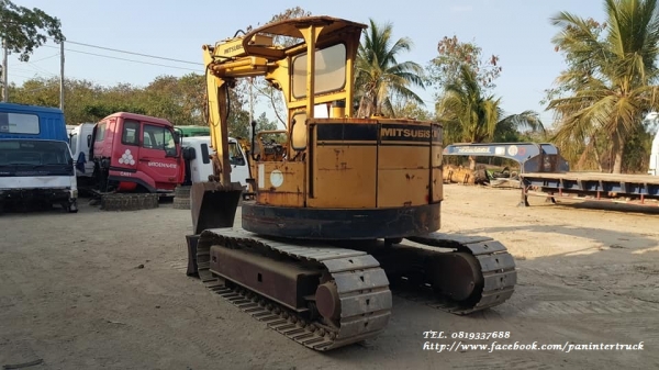 มหกรรม ลดล้างสต๊อค!!FROM JAPANรถขุด MITSUBISHI -MS070USR-8 /เทียบเท่ารถ 6ตัน*/แทรคเหล็ก(แข็งแรง, แข็งแกร่ง)