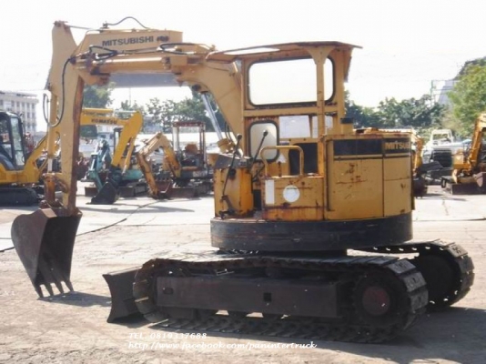 มหกรรม ลดล้างสต๊อค!!FROM JAPANรถขุด MITSUBISHI -MS070USR-8 /เทียบเท่ารถ 6ตัน*/แทรคเหล็ก(แข็งแรง, แข็งแกร่ง)