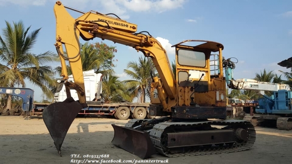 มหกรรม ลดล้างสต๊อค!!FROM JAPANรถขุด MITSUBISHI -MS070USR-8 /เทียบเท่ารถ 6ตัน*/แทรคเหล็ก(แข็งแรง, แข็งแกร่ง)