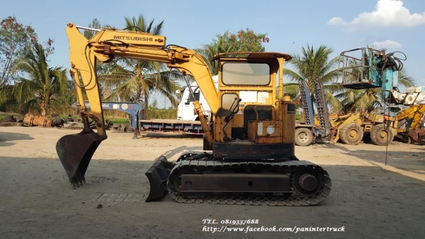 มหกรรม ลดล้างสต๊อค!!FROM JAPANรถขุด MITSUBISHI -MS070USR-8 /เทียบเท่ารถ 6ตัน*/แทรคเหล็ก(แข็งแรง, แข็งแกร่ง)