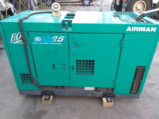 เครื่องปั่นไฟ AIRMAN. 25KVA. เครื่อง ISUZU.4LE1