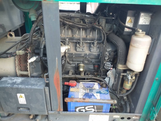 เครื่องปั่นไฟ AIRMAN. 25KVA. เครื่อง ISUZU.4LE1 เครื่องปั่นไฟ AIRMAN. 25KVA. เครื่อง ISUZU.4LE1