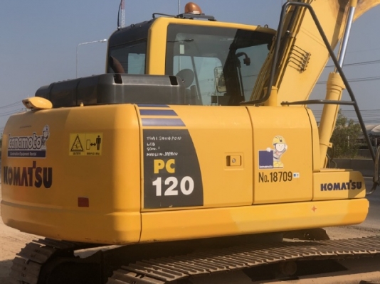 ขายรถขุด KOMATSU PC120-8 ปี 2012 นำเข้าเองจากญี่ปุ่น สภาพสวยพร้อมใช้ มีVDOการทำงานครับ
