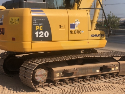ขายรถขุด KOMATSU PC120-8 ปี 2012 นำเข้าเองจากญี่ปุ่น สภาพสวยพร้อมใช้ มีVDOการทำงานครับ