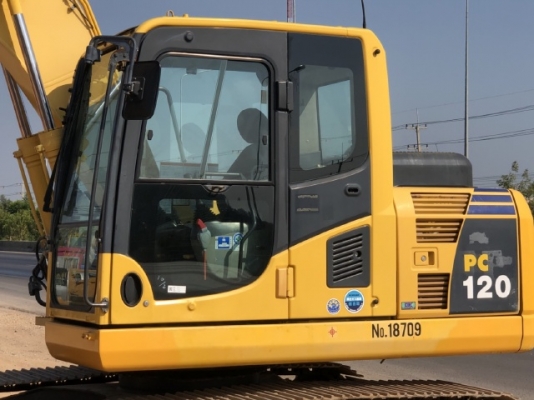 ขายรถขุด KOMATSU PC120-8 ปี 2012 นำเข้าเองจากญี่ปุ่น สภาพสวยพร้อมใช้ มีVDOการทำงานครับ