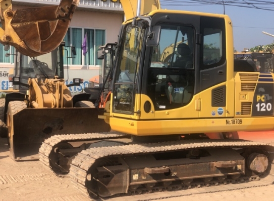 ขายรถขุด KOMATSU PC120-8 ปี 2012 นำเข้าเองจากญี่ปุ่น สภาพสวยพร้อมใช้ มีVDOการทำงานครับ