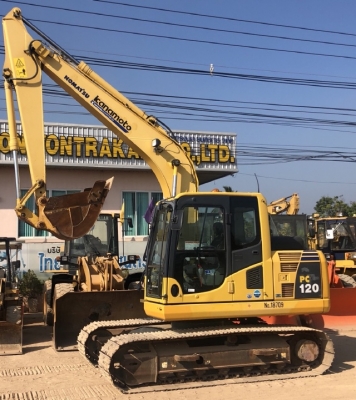 ขายรถขุด KOMATSU PC120-8 ปี 2012 นำเข้าเองจากญี่ปุ่น สภาพสวยพร้อมใช้ มีVDOการทำงานครับ