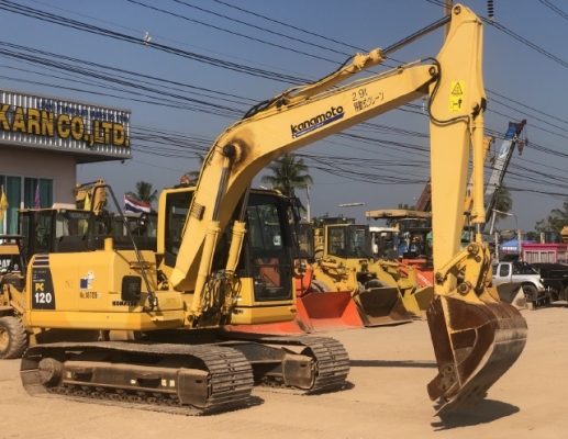 ขายรถขุด KOMATSU PC120-8 ปี 2012 นำเข้าเองจากญี่ปุ่น สภาพสวยพร้อมใช้ มีVDOการทำงานครับ