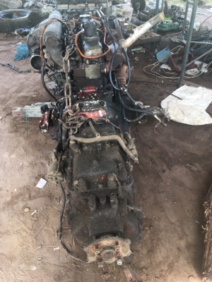 ขายเครื่องพร้อมเกียร์ EM100 220แรง HINO 227 เอกสารใบชื้อขาย