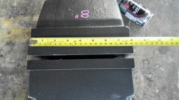 ปากกาไฮดรอลิคจับชิ้นงานญี่ปุ่น ขนาด 8&rdquo; สามล็อคแบบไฮดรอลิค สภาพสวยพร้อมใช้