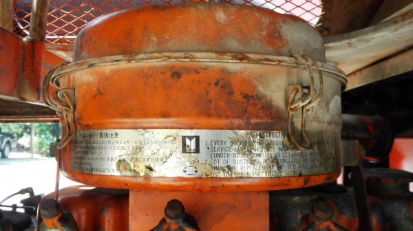 เครื่องปั้มลมสกรูญี่ปุ่น AIRMAN JAPAN เครื่องยนต์ดีเซล ISUZU รหัส C 240 ขนาด 75 HP เครื่องสตาร์ทติด แต่ต้องเชคระบบลม #ขายตามสภาพ