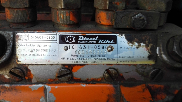 เครื่องปั้มลมสกรูญี่ปุ่น AIRMAN JAPAN เครื่องยนต์ดีเซล ISUZU รหัส C 240 ขนาด 75 HP เครื่องสตาร์ทติด แต่ต้องเชคระบบลม #ขายตามสภาพ