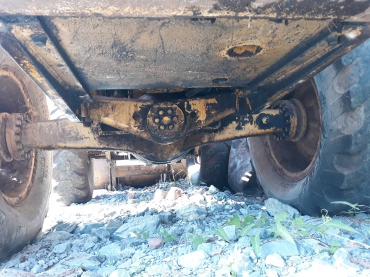 รถตักล้อยาง CAT910 เอวอ่อน ใช้งานปกติ เครื่องอ่อนนิดหน่อย