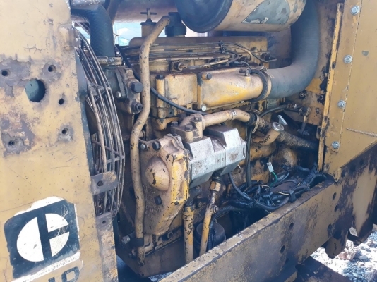 รถตักล้อยาง CAT910 เอวอ่อน ใช้งานปกติ เครื่องอ่อนนิดหน่อย