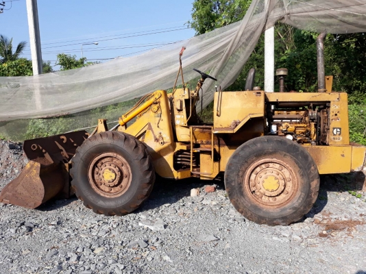 รถตักล้อยาง CAT910 เอวอ่อน ใช้งานปกติ เครื่องอ่อนนิดหน่อย