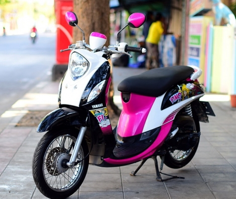 fino fi 2014 สีชมพูดำ เครื่องเดิมดี หัวฉีดประหยัดน้ำมัน 22900