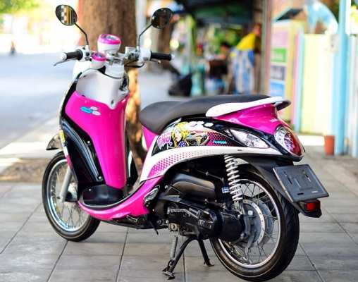 fino fi 2014 สีชมพูดำ เครื่องเดิมดี หัวฉีดประหยัดน้ำมัน 22900 fino fi 2014 สีชมพูดำ เครื่องเดิมดี หัวฉีดประหยัดน้ำมัน 22900