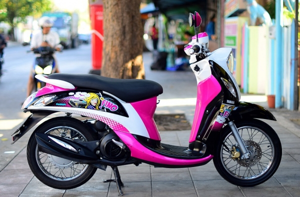 fino fi 2014 สีชมพูดำ เครื่องเดิมดี หัวฉีดประหยัดน้ำมัน 22900