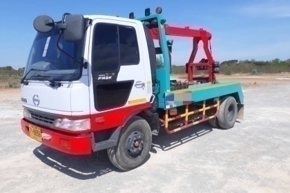 (รถยกเฉพาะกิจ) เบรคจิฟฟี่ พวงมาลัยพาวเวอร์ Hino 6 ล้อ Fc4j 145 แรง มีวินพร้อมต่อระบบต่อลากจูง ยางดี 