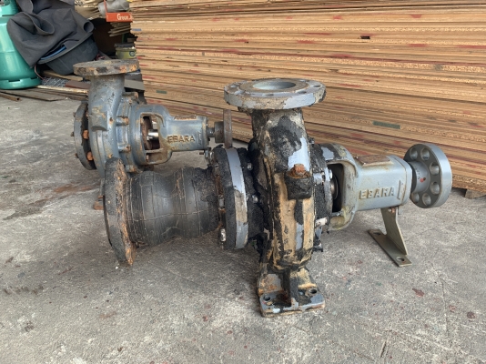 ขายหัวปั๊มน้ำหอยโข่ง Ebara 100x80FSH ขนาดเข้า 4นิ้ว ออก 3นิ้ว ใบพัดทองเหลือง สภาพสวยใหม่มาก(มีเลอะตามรูปครับ) หมุนนิ่ม พร้อมใช้งาน มี 2ตัวครับ ราคาตัวละ  9,800 บาท