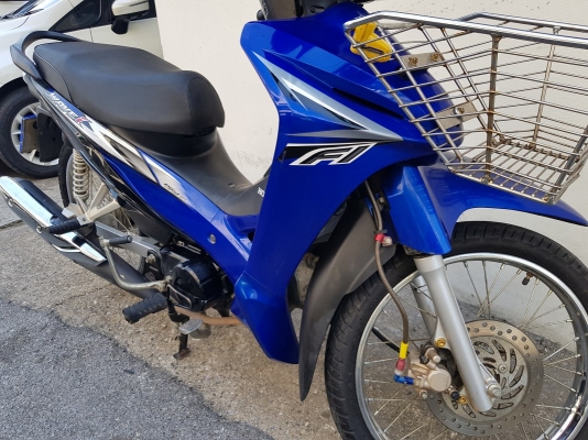 ขายรถปี61 Honda Wave110i สตาร์ทมือ รถพร้อมใช้ เอกสารเล่มทะเบียนครบ อยู่ห้วยขวาง กทม.ขายถูก25,500บาท