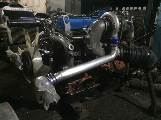 ขายเครื่อง 6SD-1 Trubo intercooller ISUZU 320 แรง พร้อมหม้อน้ำ