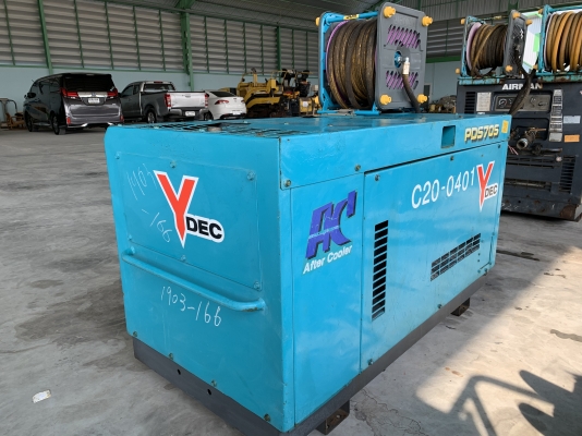 AIRMAN PDS70SC มาพร้อมสายลม AIRMAN แท้ ยาว 30 เมตร มีระบบ After Cooler จากญี่ปุ่น